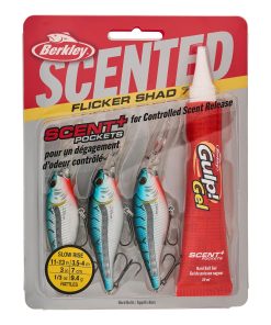 Scented Flicker Shad® Pro Pack
